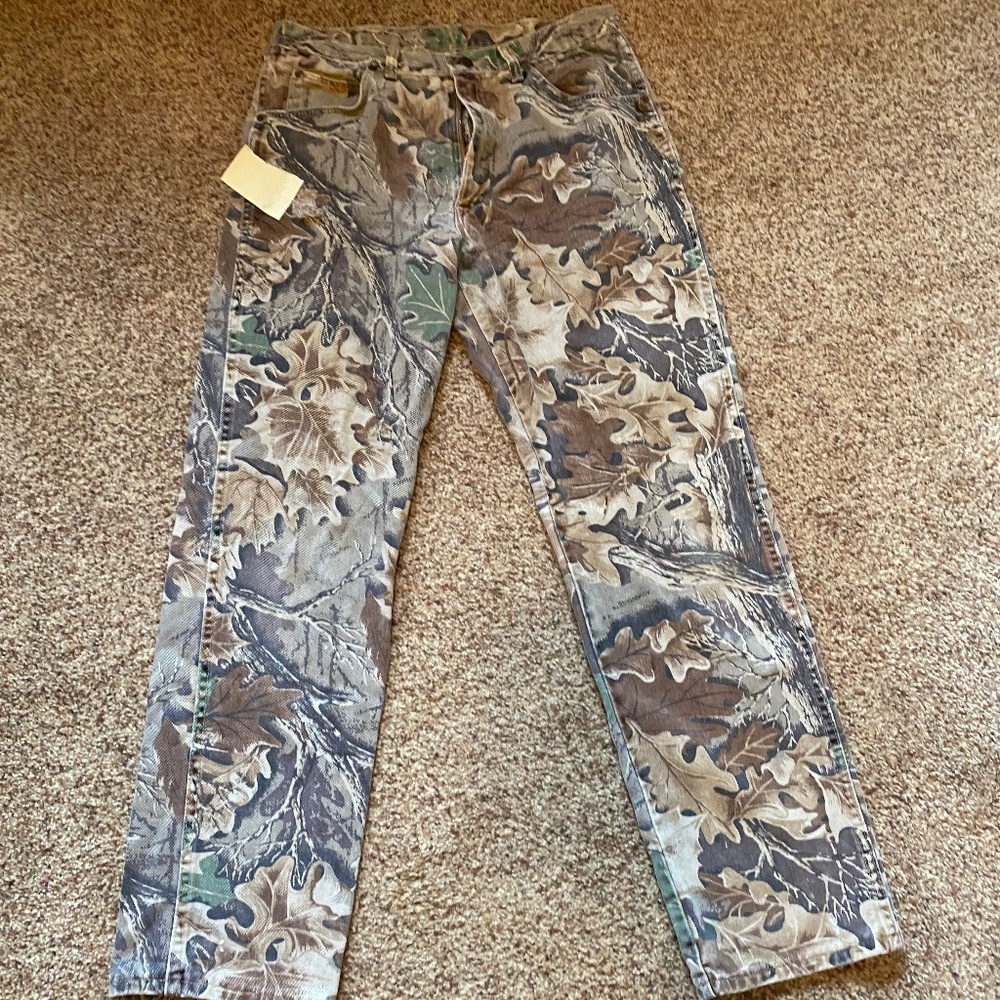 Men’s Wrangler Camo jeans 34x34